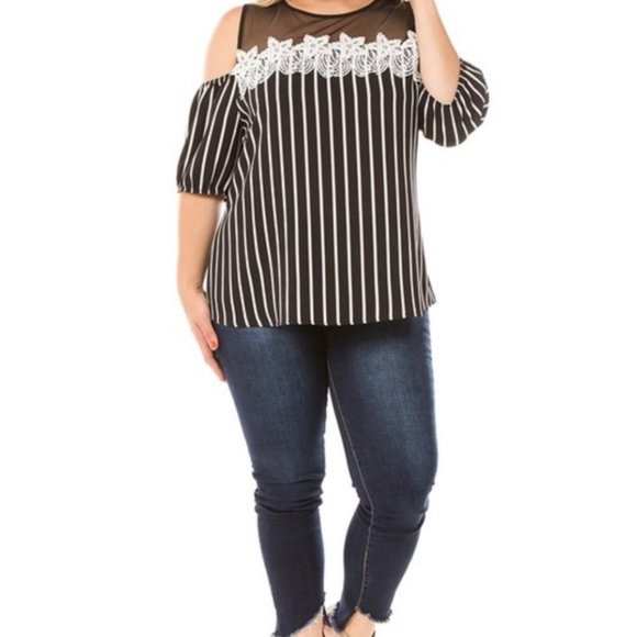 URBANE BELLE Cut Shoulder top - Launch Edit - Picture 4 of 6